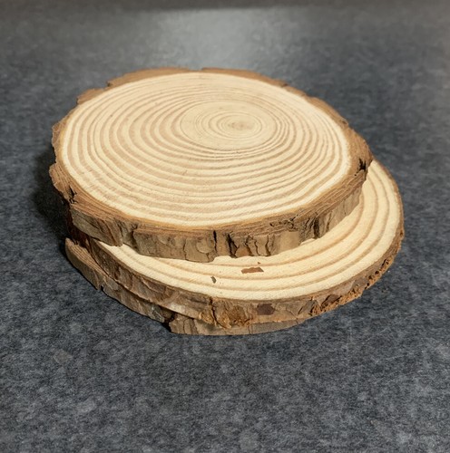 Wooden log centre pieces 10cm - wooden,