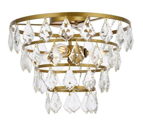 Crystal french pendant flush - french,