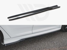 Side Skirts Diffusers V2 Gloss Black Maxton Design for Ford Focus ST/RS MK3
