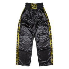 Kickboxing Mens Track Pants Black Wide-Leg M W24 L28