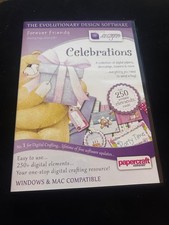 Forever Friends Celebrations Digital Design CD-ROM Papercraft VGC