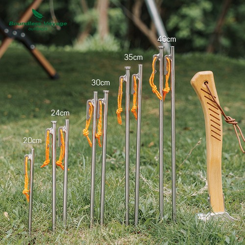 Outdoor ground nail camping