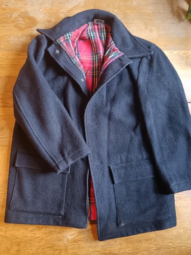 Vintage melton wool donkey - wool,