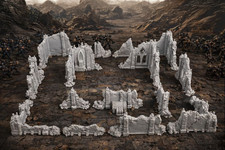 Terrain Set 15 pcs Ruins For