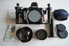 Nauticam EM1II housing for Olympus EM1ii plus camera and lenses