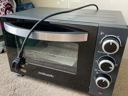 Black cookworks 20l mini - black, oven