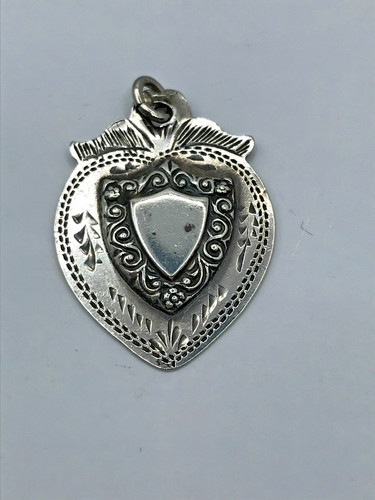 Antique sterling silver medal - sterling,