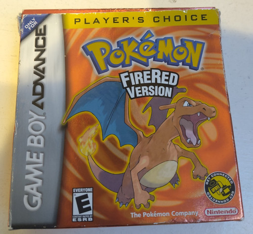 Pokémon fire red game - red, boy