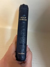 Holy Bible pocket size, leather bound zipped, Cambridge press