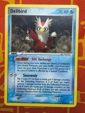 POKEMON TCG DELIBIRD 21/109 NON HOLO RARE NM EX TEAM ROCKET RETURNS YUKA MORII