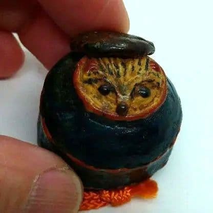 Netsuke japanese tanuki - japanese,