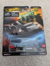 Hot Wheels Premium Car Culture Hammer Drop Mazda 787B With Protector