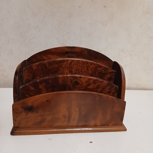 Vintage burr walnut art - art, deco