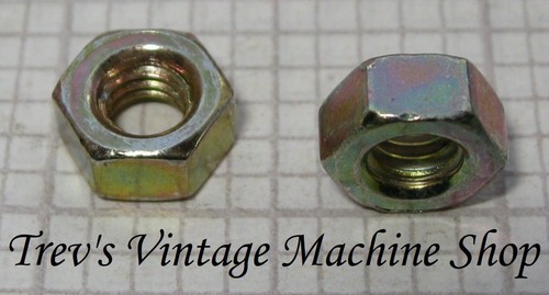 3ba full hex nuts brass - nuts,
