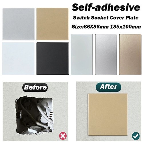 Self adhesive switch socket - self-adhesive,
