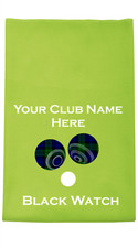 Personalised Tartan Lawn Bowls