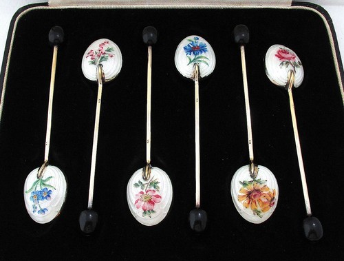 Cased vintage sterling - cased,