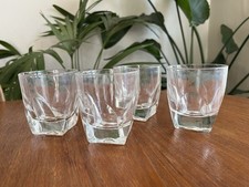 Crystal cut whisky - 4x,