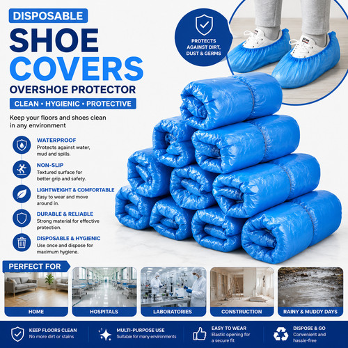 Disposable shoe covers - shoe,
