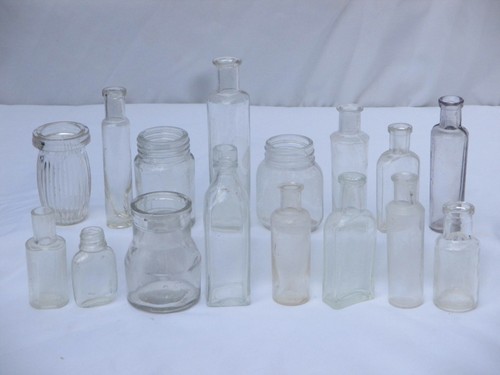 16x small glass chemist - 16x,