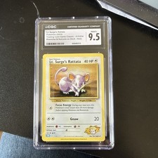 Lt. Surge’s Rattata #015/034