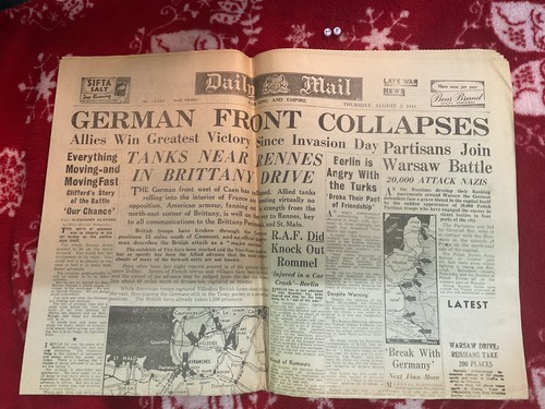 Ww2 daily mail 1944 - mail,