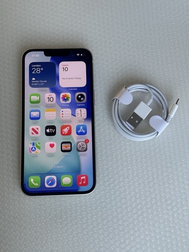 Apple iphone white - 13,