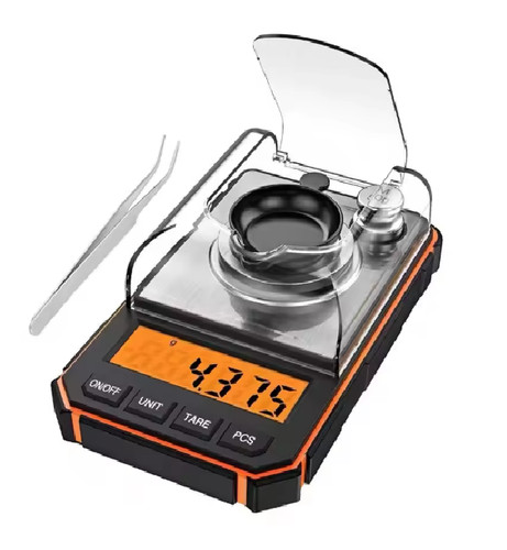 Digital milligram scale - milligram,