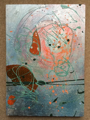Abstract painting modern art - abstract,
