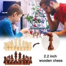 32Pcs Wooden Chess Tournamen