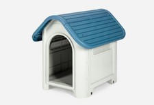 PET LIVING INDOOR OUTDOOR GARDEN PET STRONG DOG ANIMAL SHELTER PLASTIC KENNEL