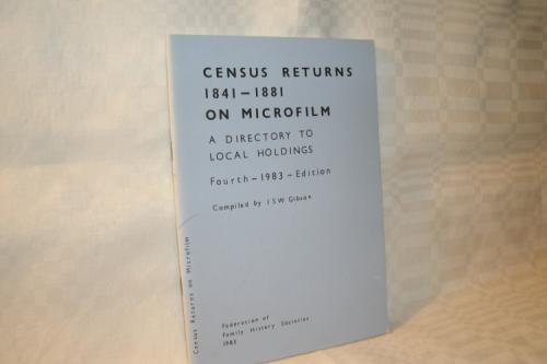 Census returns microfilm - census,