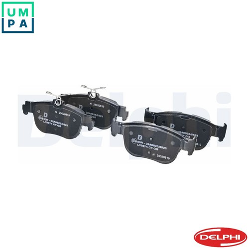 Brake pad set disc - brake,