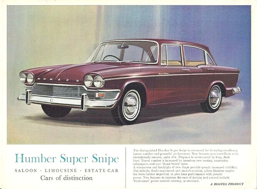 Humber super snipe - humber, series