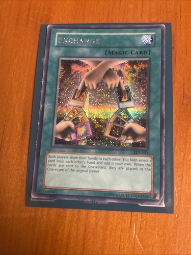 Exchange secret rare - rare, eternal