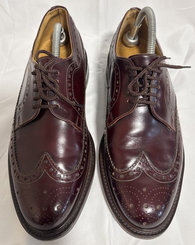 Loake 772t oxblood brogues - oxblood,