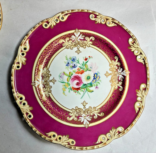 Antique porcelain hand - porcelain, painted