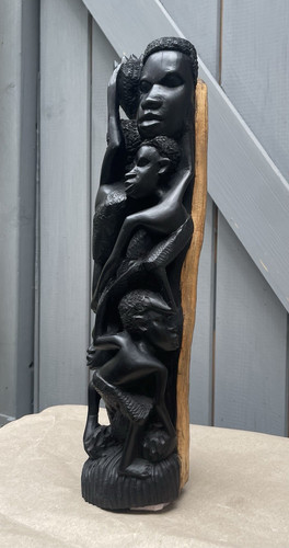 Hand carved african tree - hand,