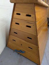 Vintage Old School 5 Tier Vaulting Horse