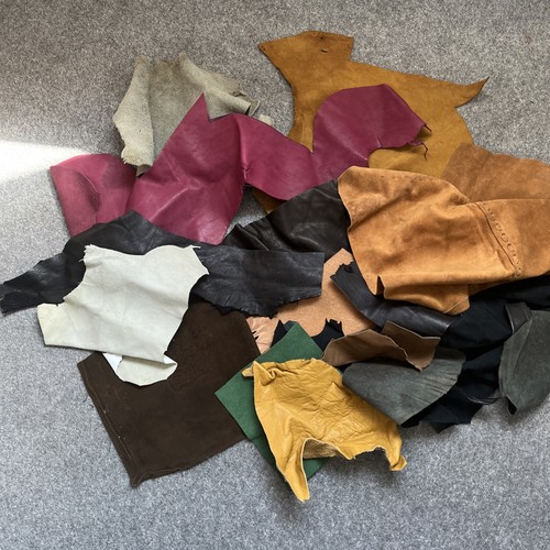 Job lot leather suede - of, &