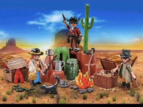 Playmobil 1023 western bandit - playmobil,