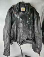 Vintage Leather Biker Jacket