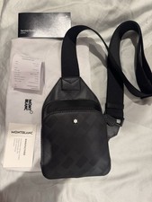 Mont Blanc Black Sling Bag 3.0