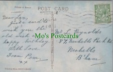 Genealogy Postcard -Reynolds
