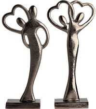 Couple In Love Heart Figurine