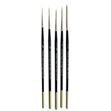 Artmaster Classic Watercolour Half Rigger Liner Paint Brush Set of 5