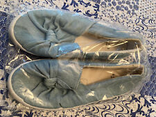 Evans Extra Wide Fit Blue Summer Shoes Size 4