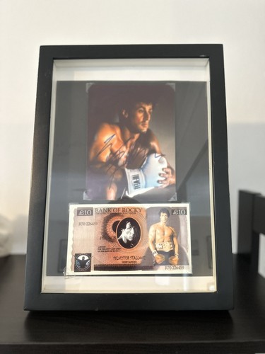 Sylvester stallone signed - sylvester,