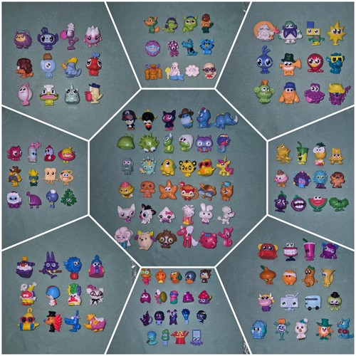 Moshi monsters figures bundle - monsters,