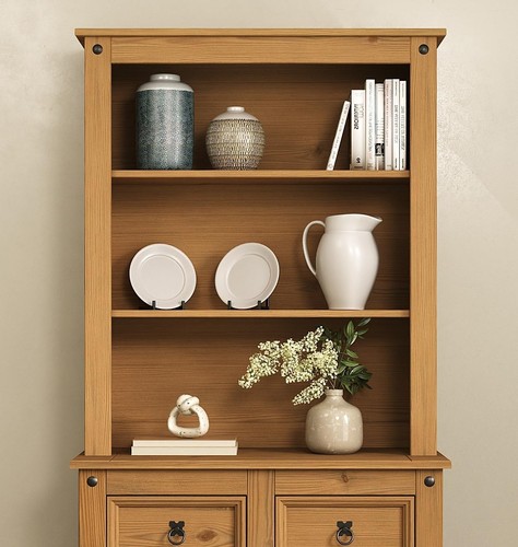 Corona sideboard hutch solid - corona,